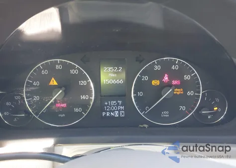 2006 Mercedes-Benz C 280 Luxury z USA, uszkodzony, nr VIN WDBRF54H36A912979